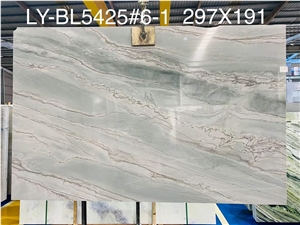 High Quality Olympia Grey Quartzite Slab For Floor And Wall