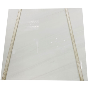 High Quality Polished Sivec White Marble Slabs