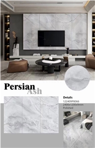 Persian Ash Artificial Porcelain Floor And Wall Stone Slab