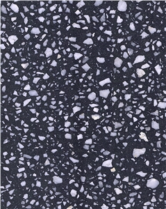 2021-B7-27-6 Artificial Stone Grey Terrazzo Floor Wall Tiles