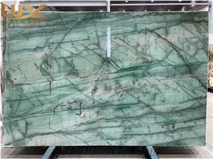 Brazil Green Da Vinci Quartzite Slabs