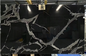 High Quality Python Black Granite Slabs