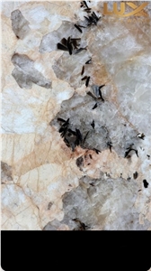 Luxury Patagonia Natural Crystal Quartzite Slabs
