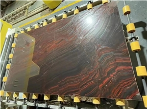 Red Holly - Iron Red Granite Slabs,Brazil Red Granite Slabs