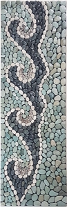 Green Timor Coral Stone Mosaic Table Mat