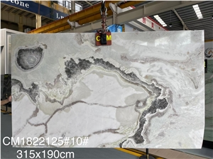 Luxury Dover White Marble Slabs, Oyster White Marble