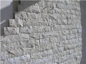 Vratza Limestone Split Face Wall Cladding Tiles