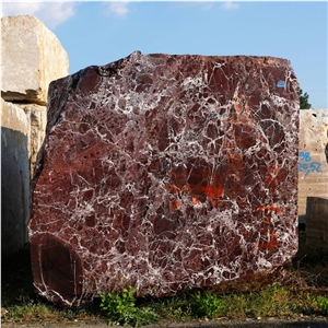 Rosso Lepanto Marble Blocks