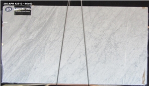 Bianco Carrara Marble Polished-Honed 2Cm Slabs