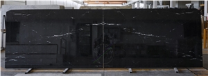 Nero Marquina, Polished, Bookmatched Slabs