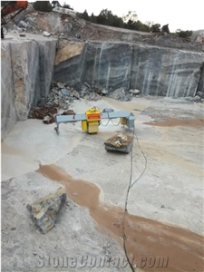 Kutahya Valley Gray Marble Quarry