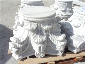 Customized Project  Marble Pillars Decoration Roman Column