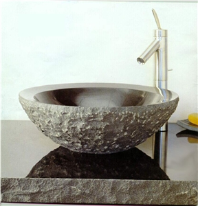 Factory Supplier Natural Stone Granite Bathroom Sink