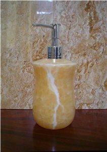 Natural Stone Honey Onyx Sink Vanity Bathroom Basin