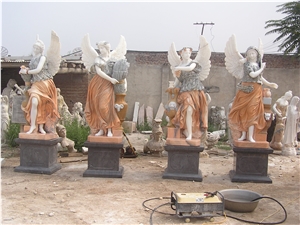 Outdoor Garden Marble Sculpture Four Seasons Goddess Statues