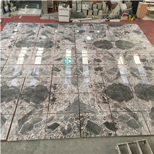 China Chanel Grey Marble Slab Flooring Wall Tile