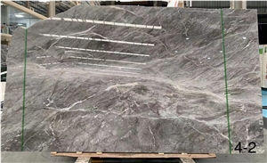 Chinese Grey Marble Gucci Grey For Hotel Decor Big Slabs