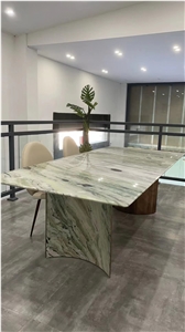 Natural Marble Customized Design Table And Tops