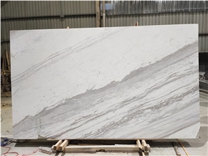 Volakas White Marble Polished Slabs And Tiles Bookmatching