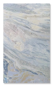Luxury Ocean Blue White Quartzite Slab Natural Stone