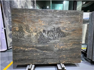 Mountain Veins Slab For Wall Home Hotel Tv Background
