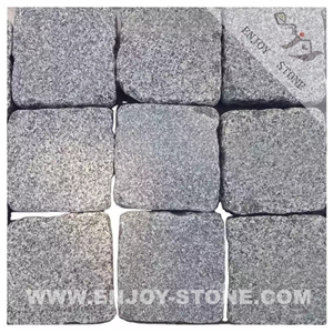 China G399 Stone Grey Granite Tiles And Paving Stone