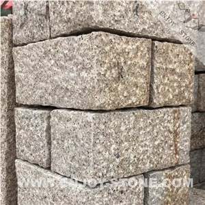 G684 Black Large Block Granite Cobblestone