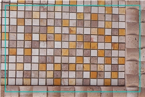 Natanz Travertine Mosaic Tiles