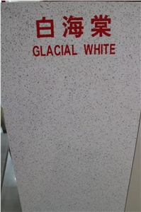 White Artificial Granite, Glacial White