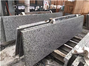 Bala White Granite Prefab Kitchen Countertops