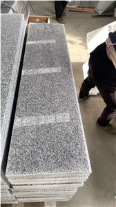 G603 Grey Granite Stone Tread Stairs Step Risers Factory