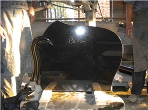 G654, Black Tombstone& Gravestone,Customer Design