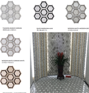 Interior Mosaic Tiles, Own Factories, Polished