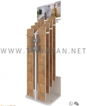 Custom Wood Floor Tile Sample Display Stand