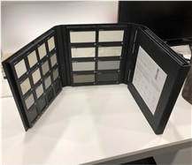Plastic Stone Porcelain Sample Display Binder