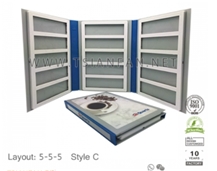 Plastic Stone Sample Binder