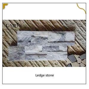UNION DECO Alaska Grey Stack Stone Panel S Shape Stone Panel