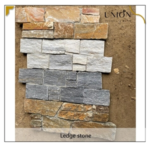 UNION DECO Natural Ledger Stone Slate Stone Panel For Wall
