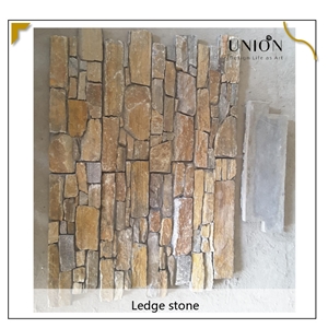 UNION DECO Natural Rusty Quartzite Stone Cladding Stone
