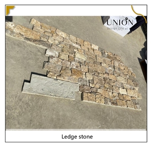 UNION DECO Stacked Culture Ledge Stone Wall Cladding Stone