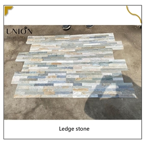 UNION DECO Thin Stone Veneer Beige Slate Culture Stone Panel