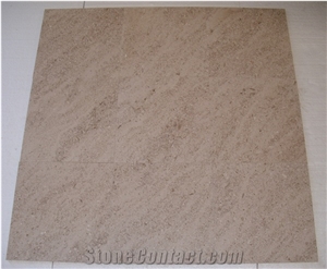 Moca Cream Medium Grain Limestone Slabs, Limestone Tiles