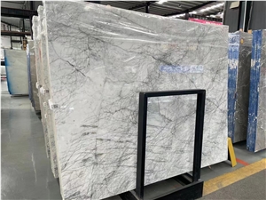 New Milas Lilac White Marble Slabs Milas New New York Marble