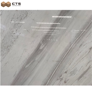Glossiness Old Volakas Marble Slab For Interior Wall Floor