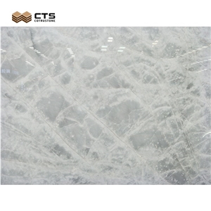 Ice Grey Marble Best Price High Quality Polish Slab Custom