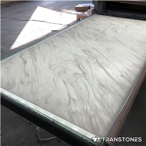 Onyx Look Panel Big Slabs White Alabaster Tiles
