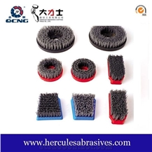 Diamond Antique Abrasive Round Brush For Aging Surfaces