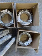 Squaring Or Profiling Diamond Wire For Granite/Marble