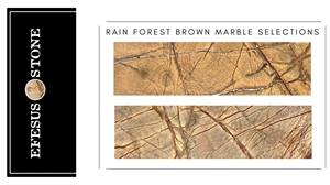 Forest Brown Marble Stones