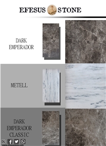 Turkish Dark Emperador Marble Selections